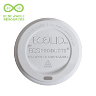 Renewable & Compostable EcoLid® Hot Cup Lid
