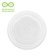 Renewable & Compostable EcoLid® Soup Container Lid