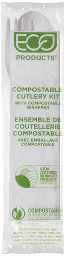 Plantware Cutlery in a Wrapper